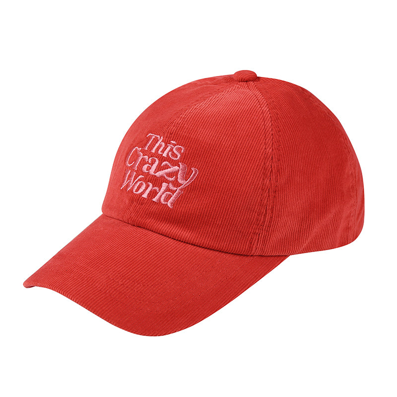 TCW corduroy ball cap