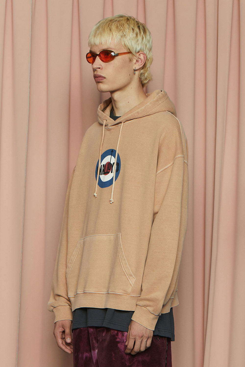 PIGMENT THE WHO HOODIE / BEIGE