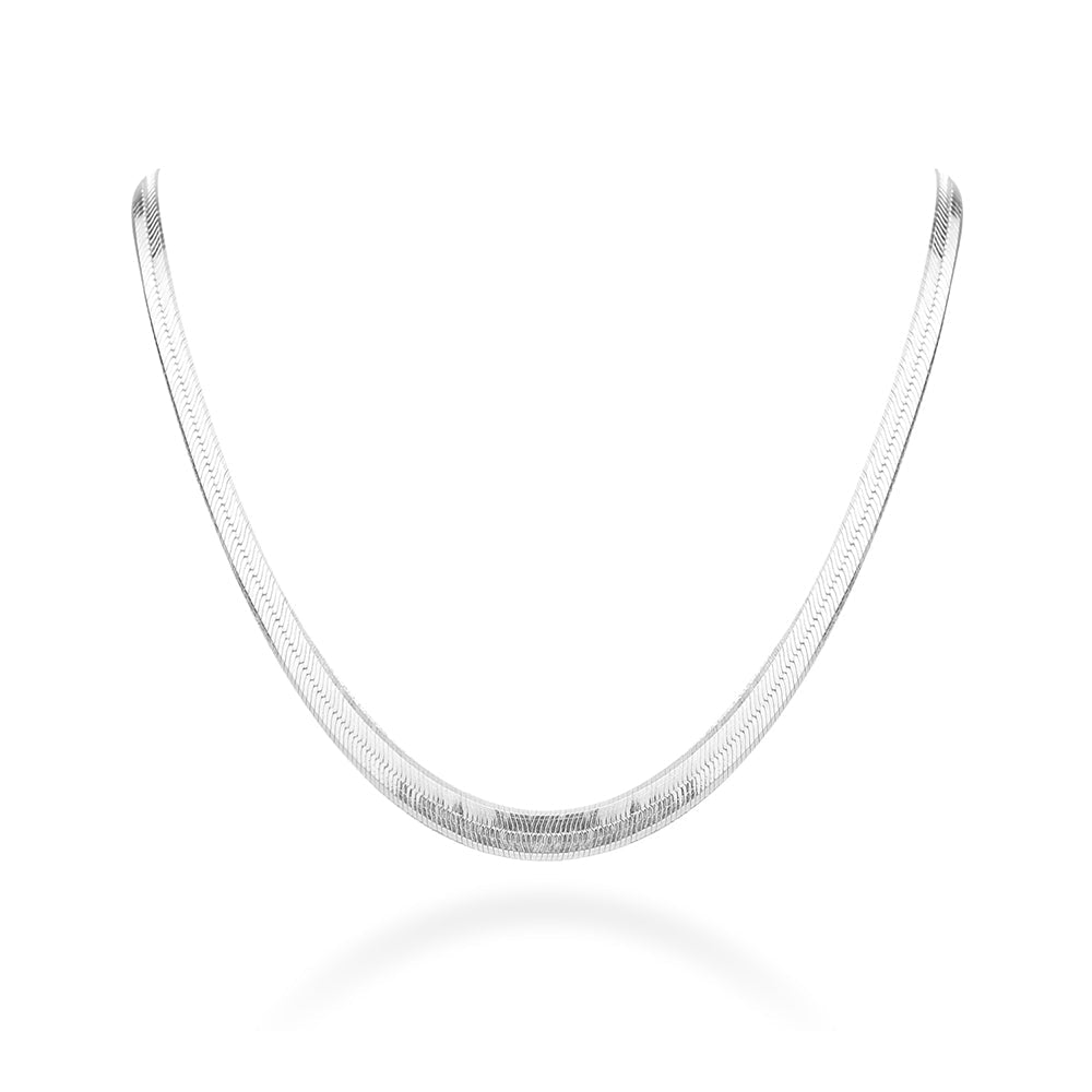 [S925] Snake Necklace (silver)