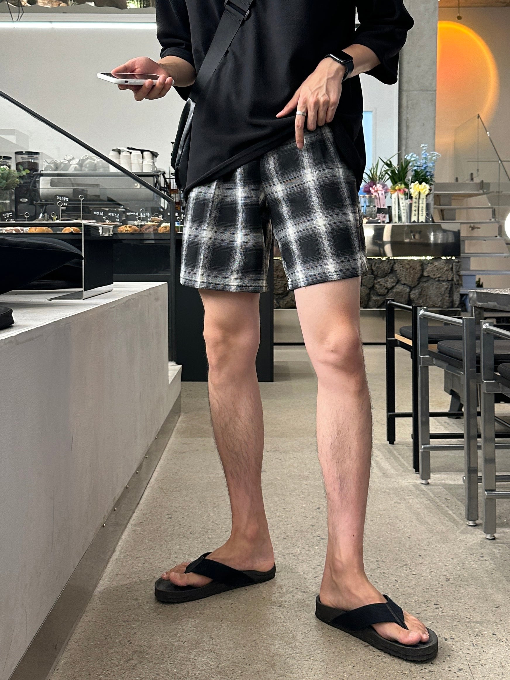 Potartan Checkered Shorts (3 colors)