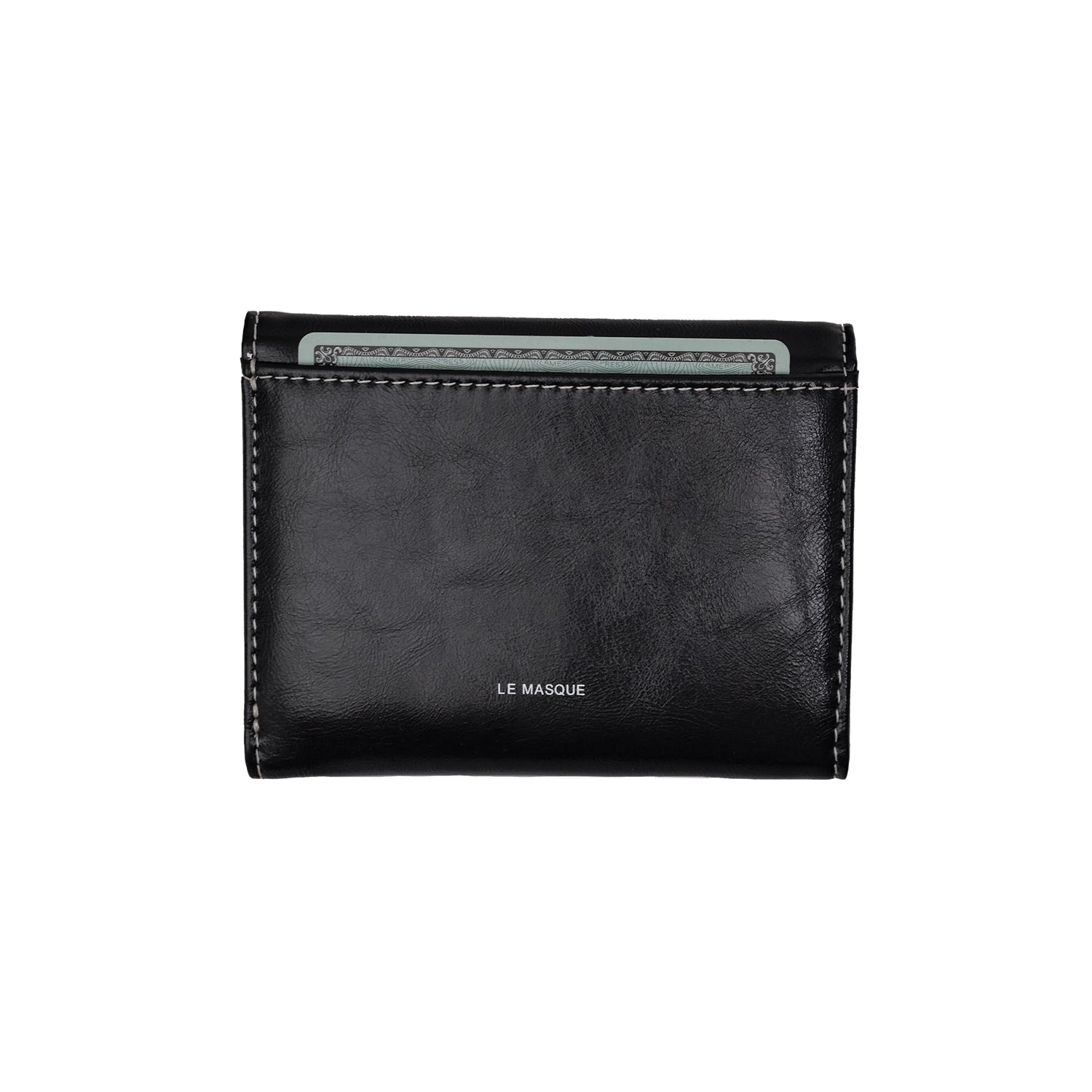 DOT MINI Half Card Wallets black