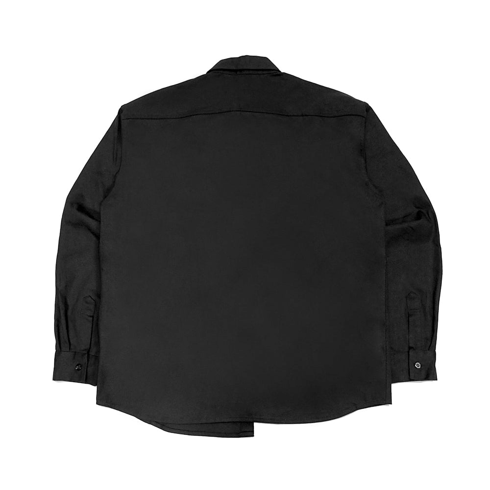 UNBALANCE SHIRTS - BLACK