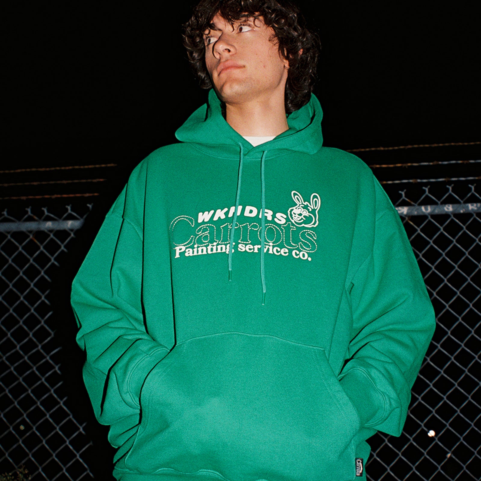 CARROTS HOODIE (GREEN)