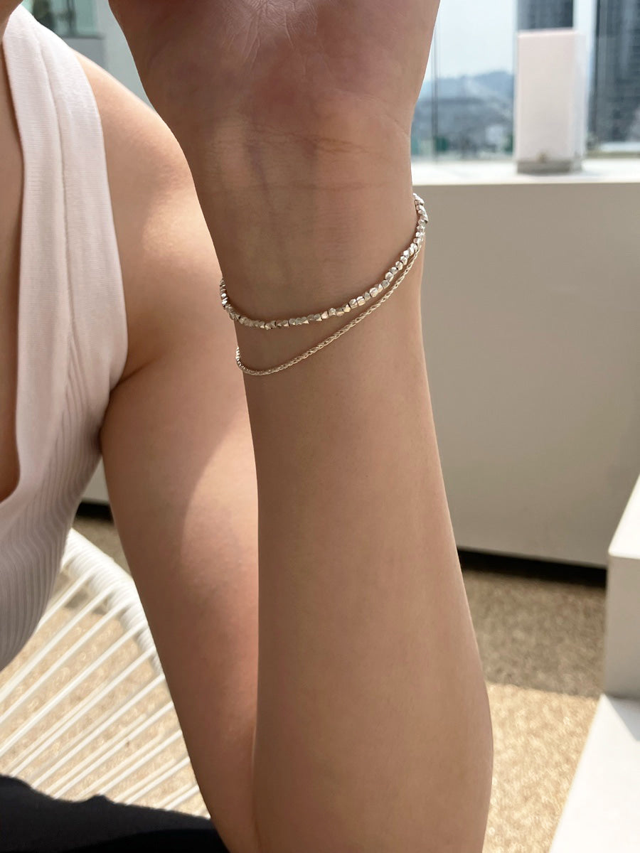 [92.5silver] cane bracelet
