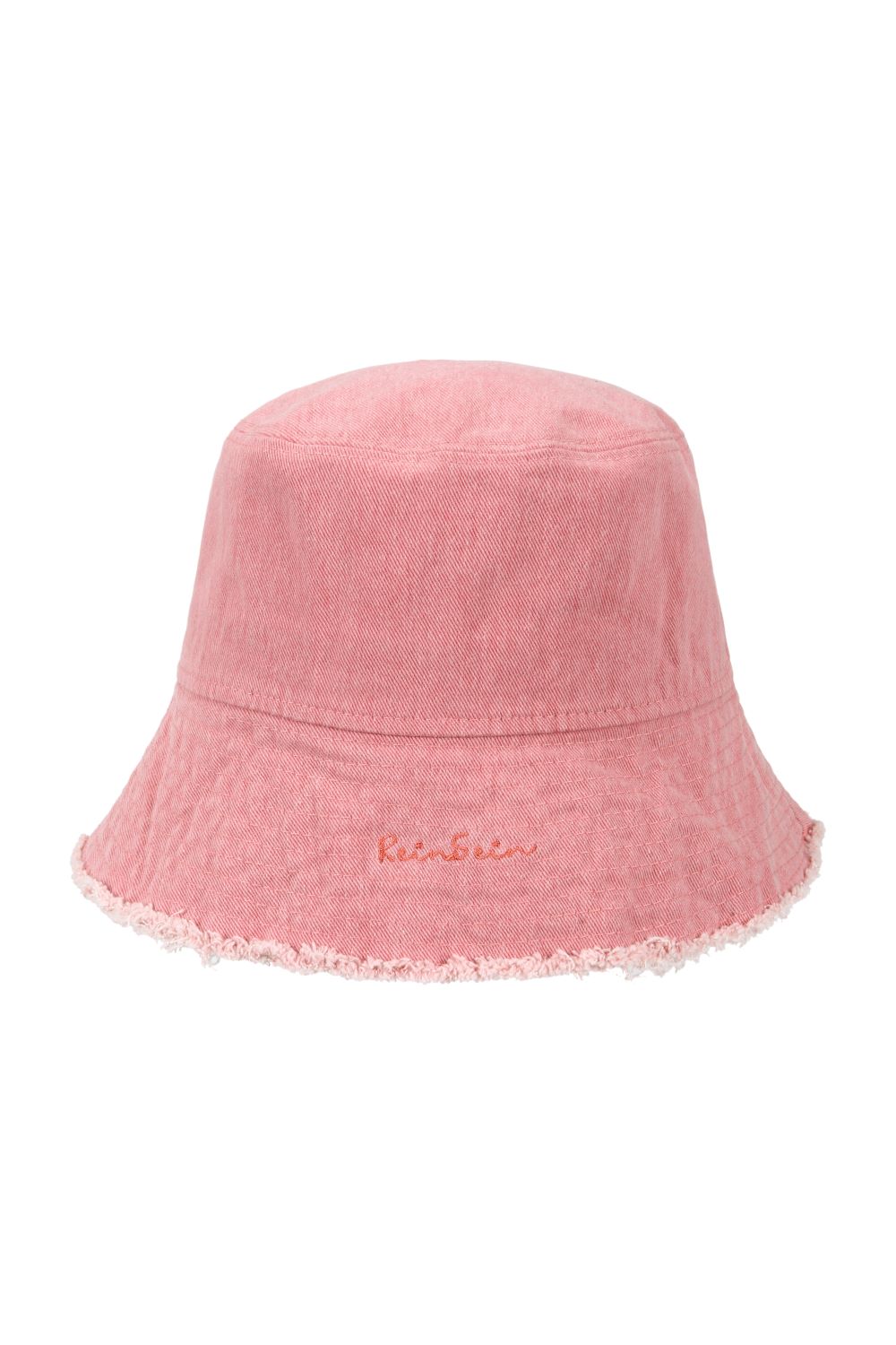Pink vintage buckethat