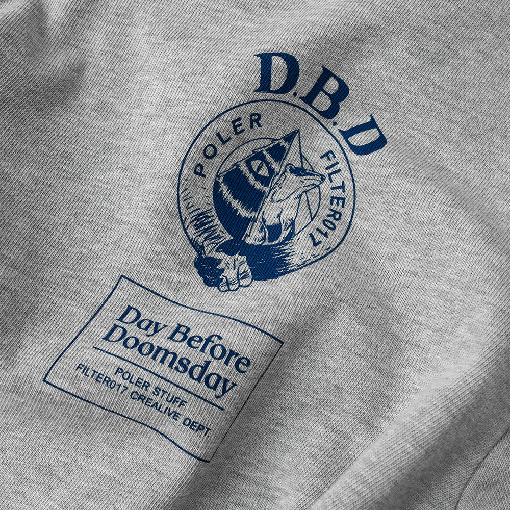 Filter017® X POLeR® D.B.D グラフィック厚手ロゴ長袖Tシャツ