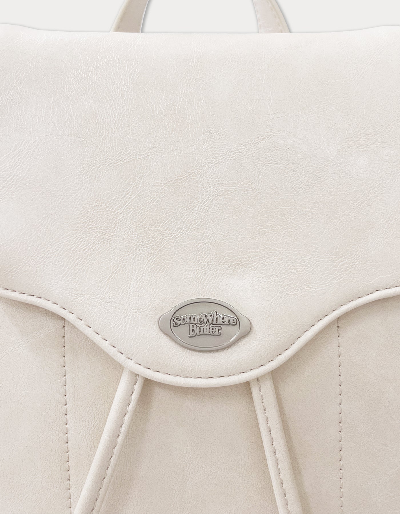 fle backpack - cream