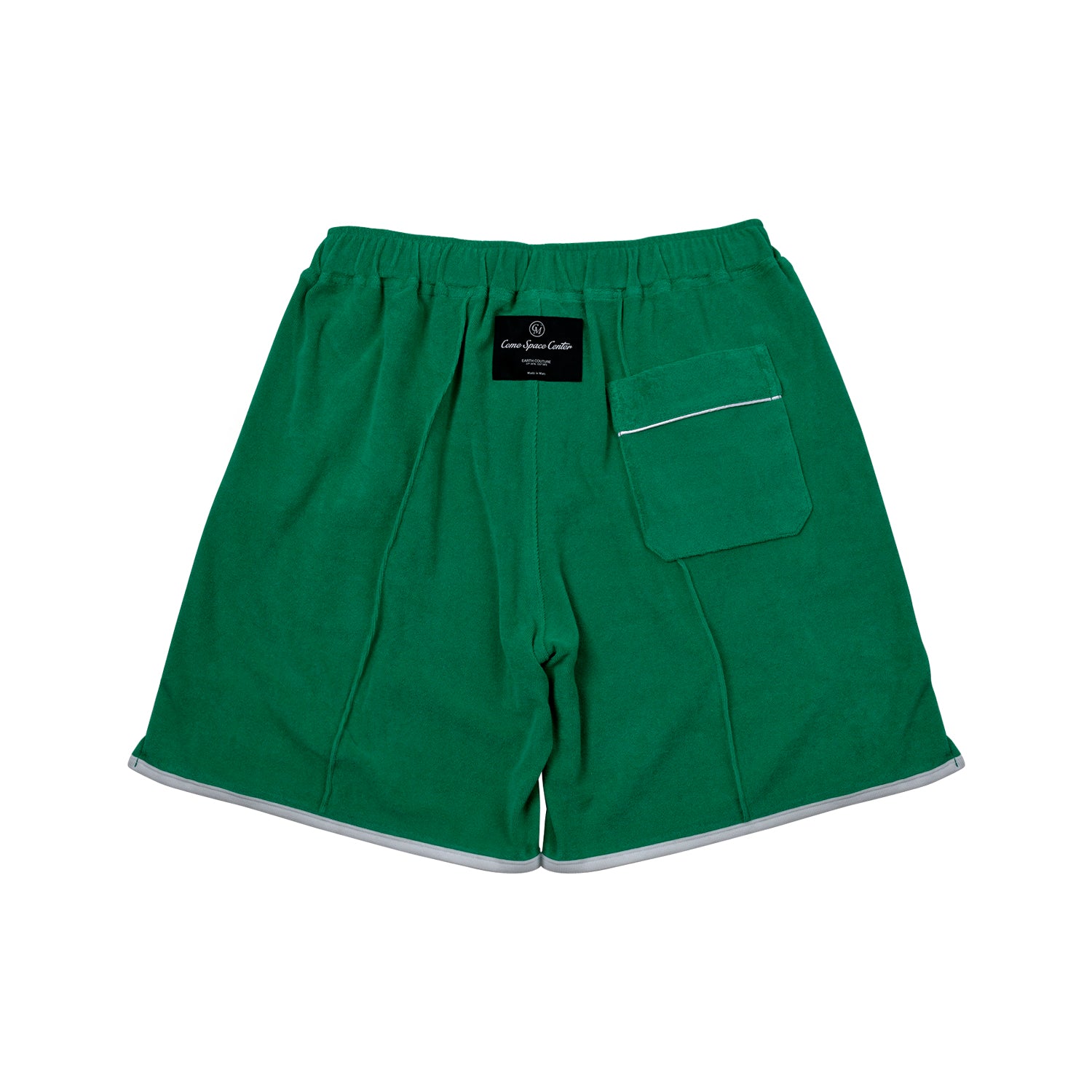 [UNISEX] Binding Terry Shorts (Green)