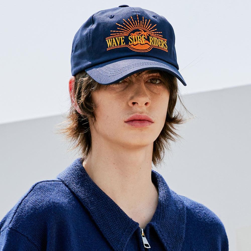 WAVE SURF RIDERS CAP NAVY