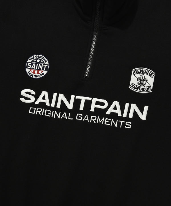 SP SAINT CLUB HALF ZIP_BLACK