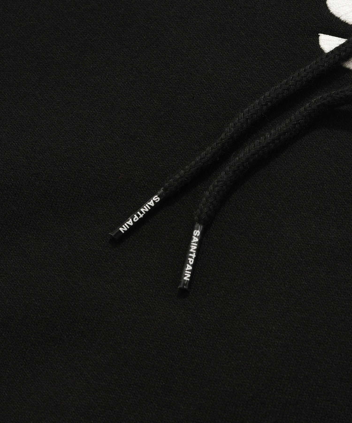 SP SAINT CLUB LOGO HOOD-BLACK