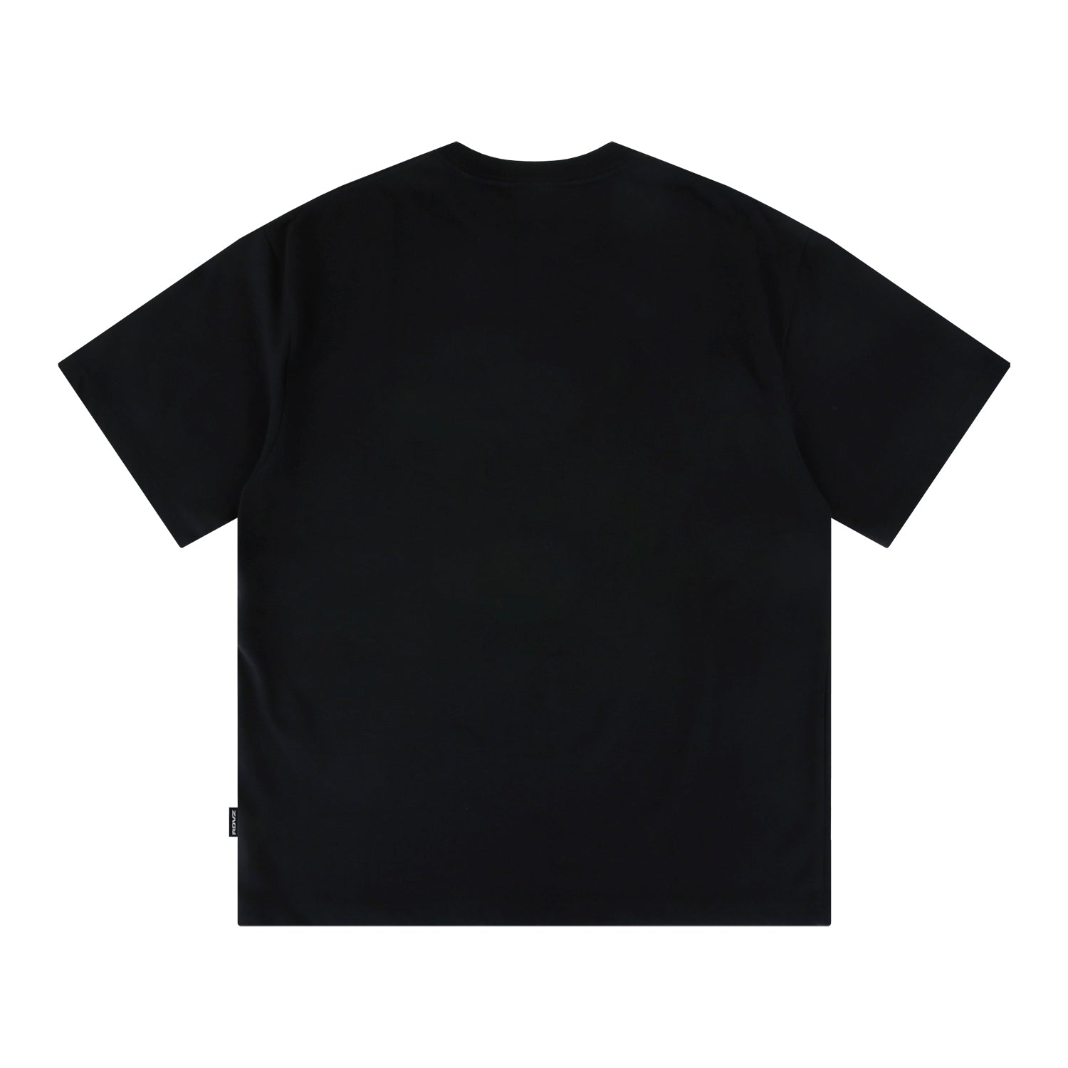 GLITTER LOGO T-SHIRT - BLACK