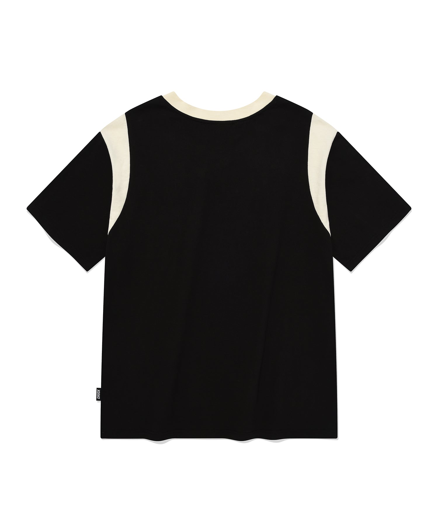 Chuck Uniform V-Neck T-Shirt, Black