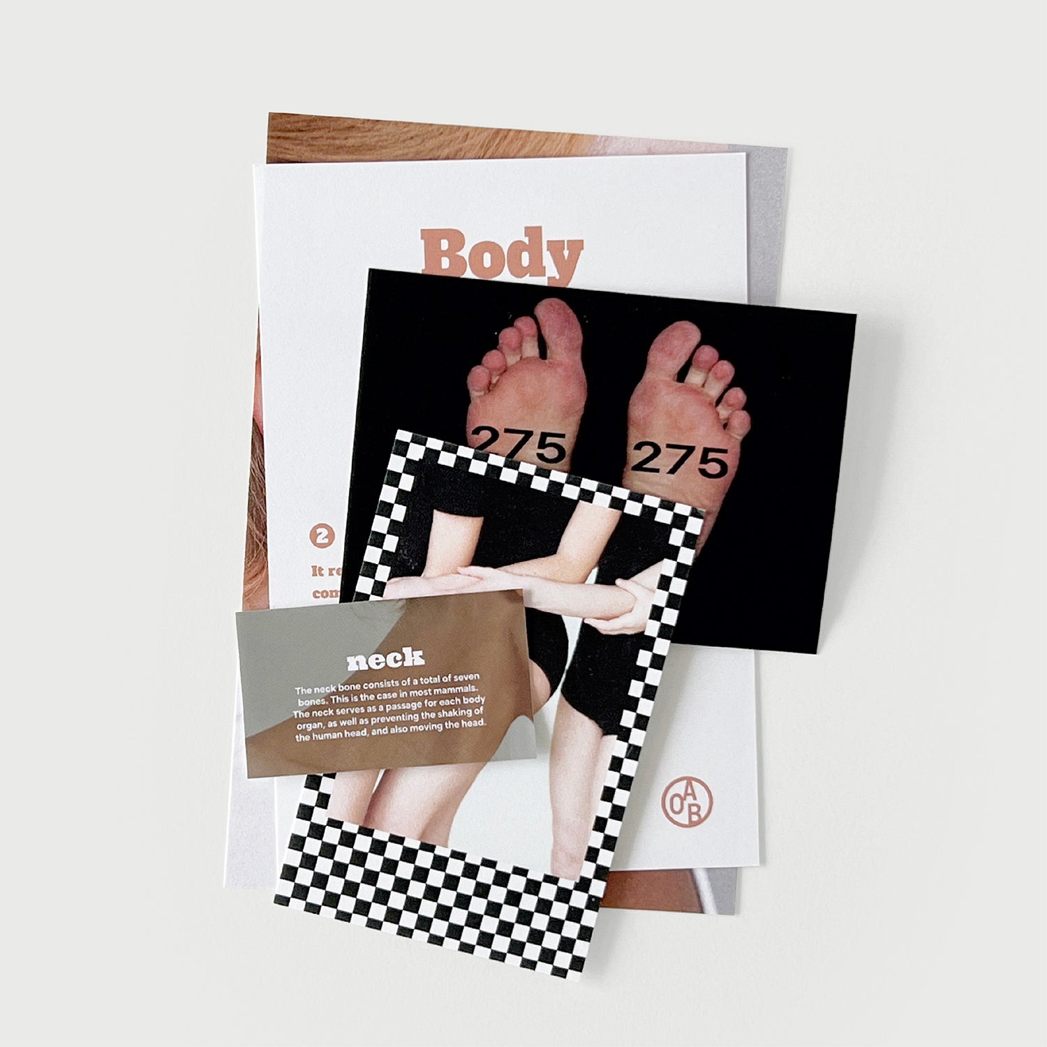 oab body pack / scrap sticker set