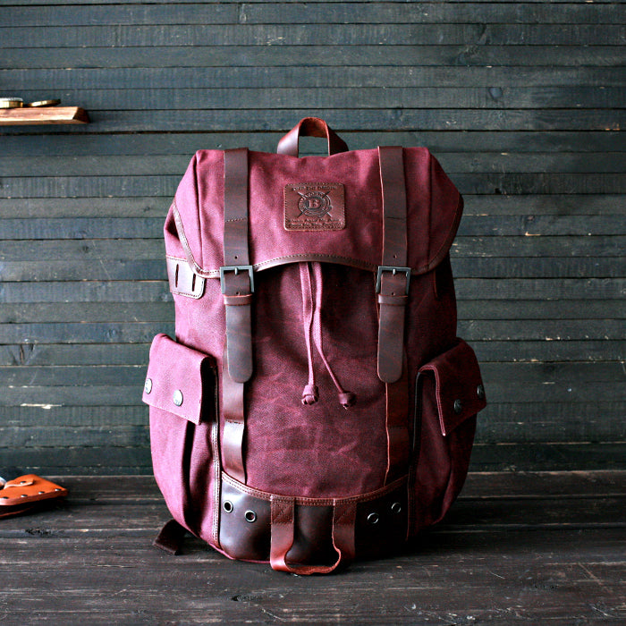 Ranger Backpack Burgundy