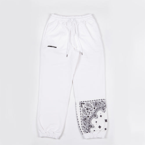 PAISLEY WHITE PANTS