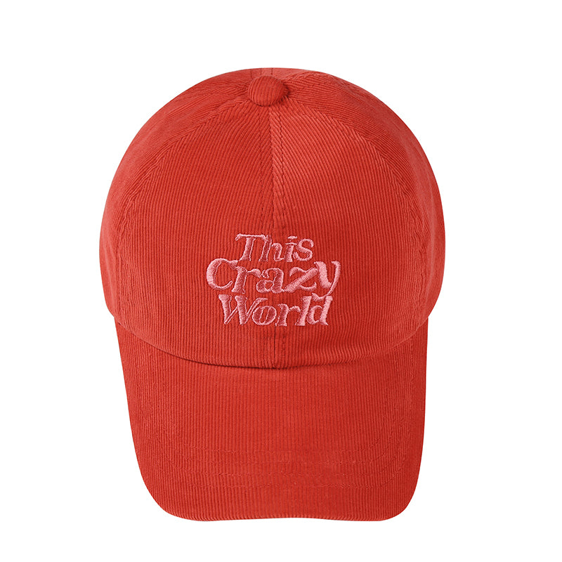 TCW corduroy ball cap