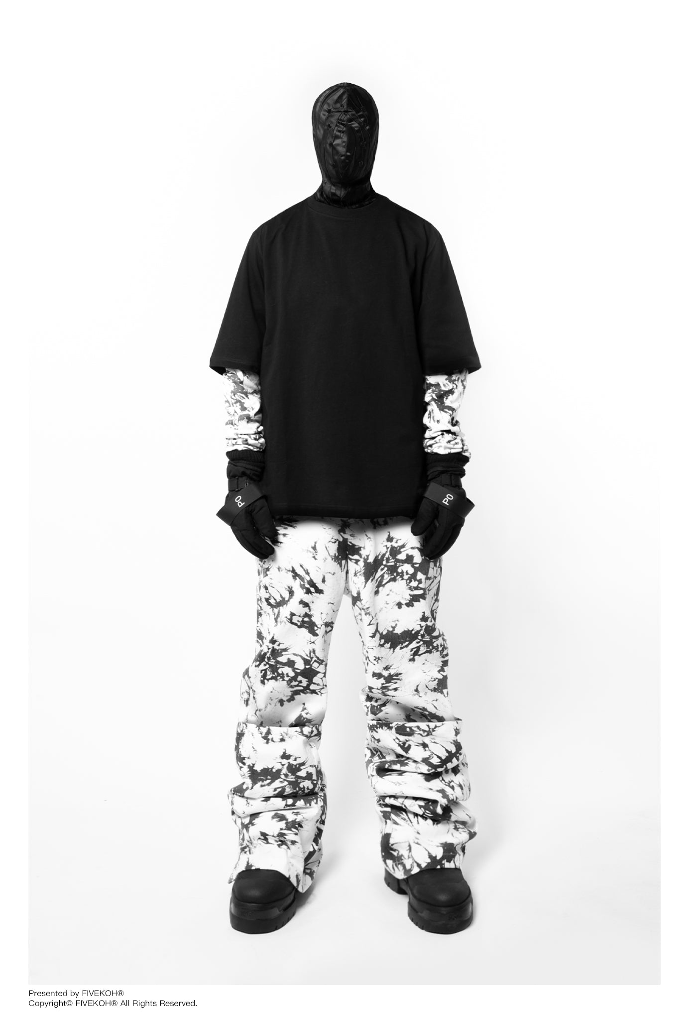 removable leg warmers snow camouflage trousers