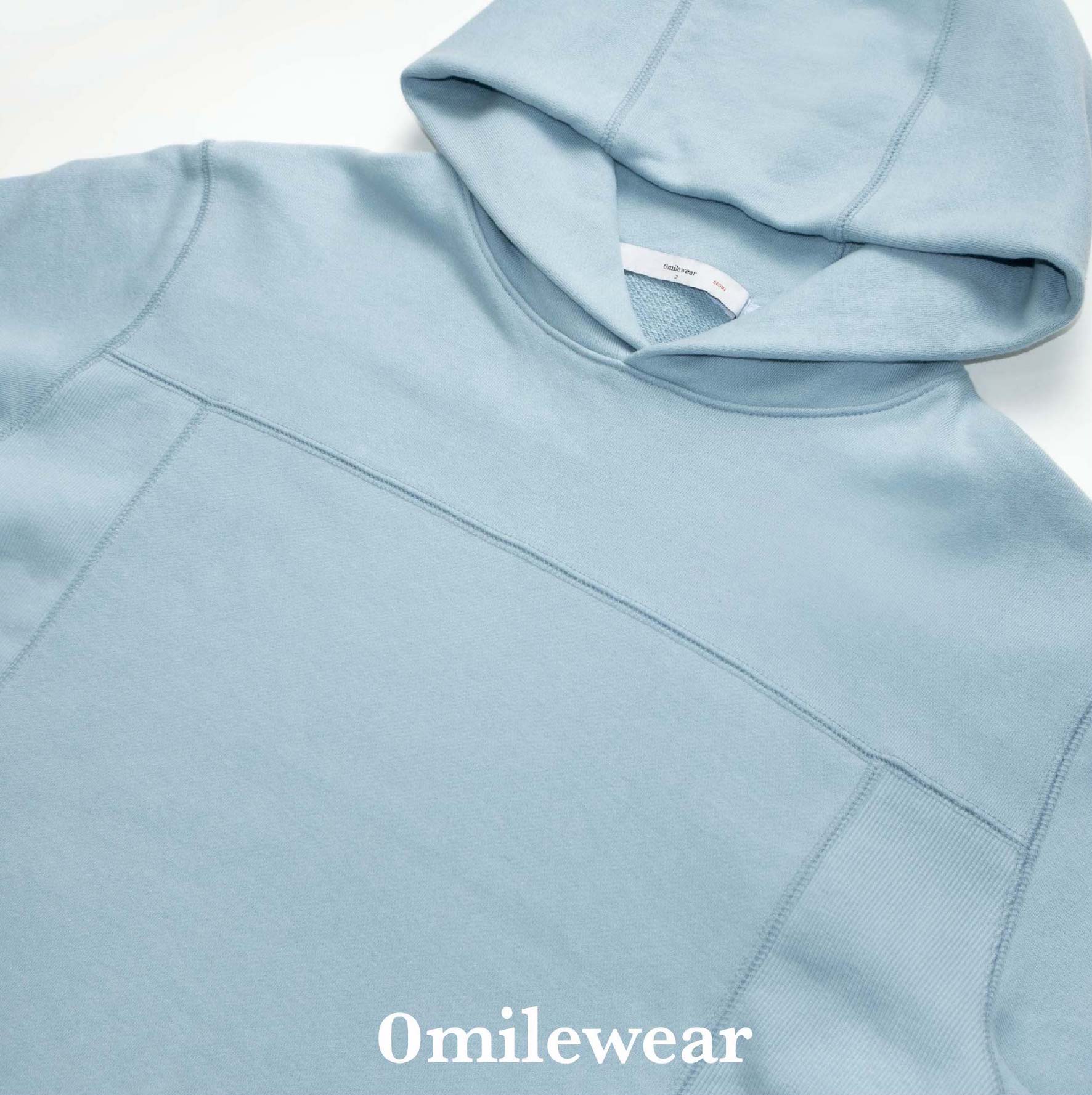 DIVIDED short hoodie_sky blue