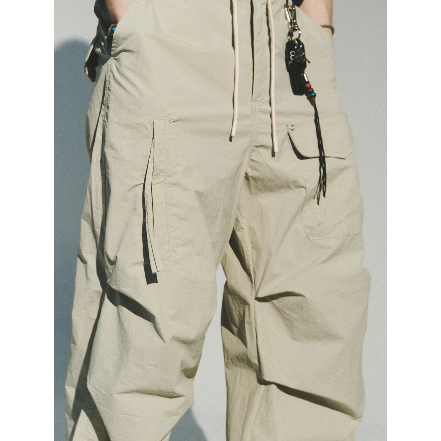 REFINE NYLON PARACHUTE PANTS_IV