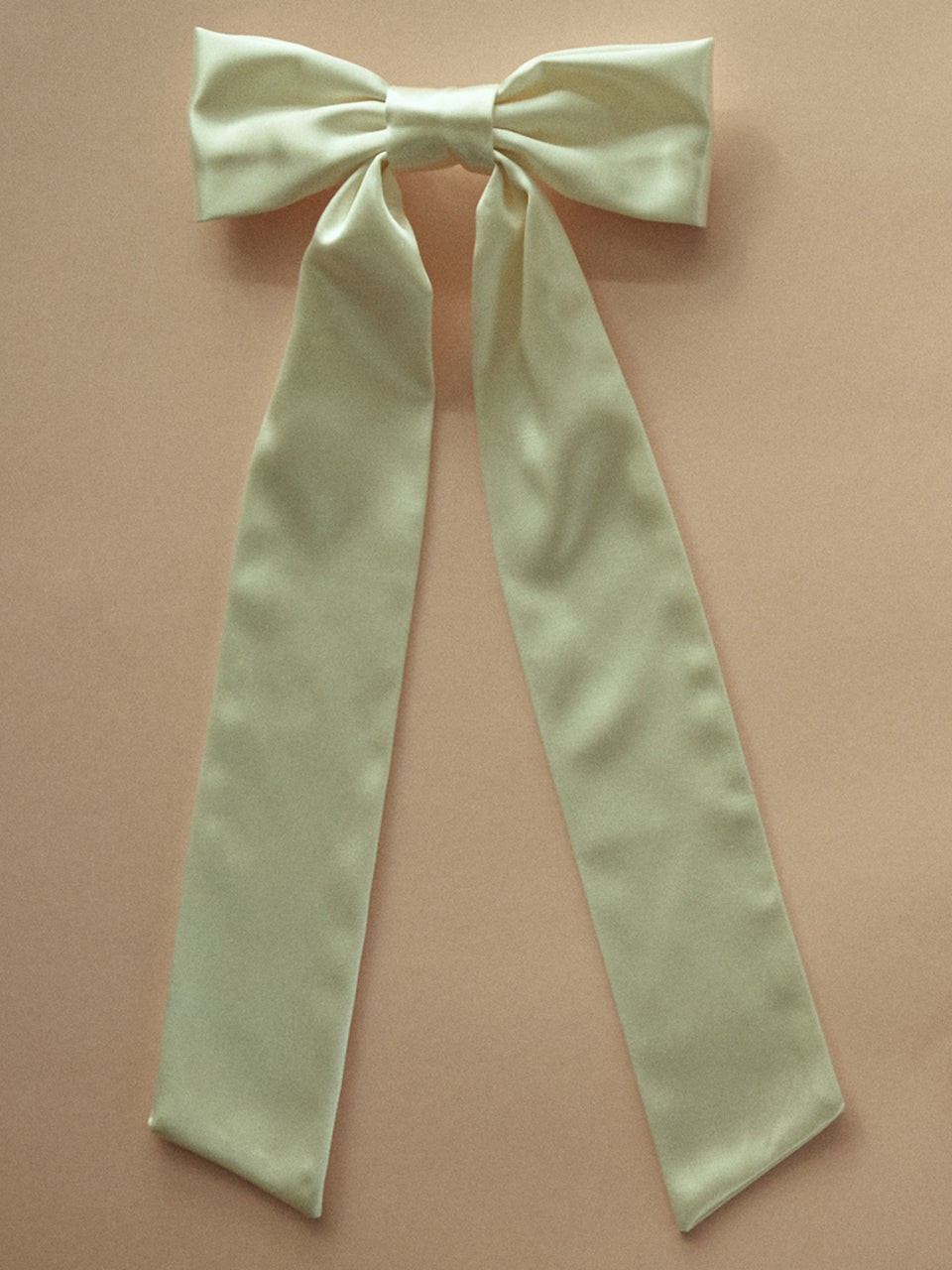 Long Satin Ribbon Hair Pin