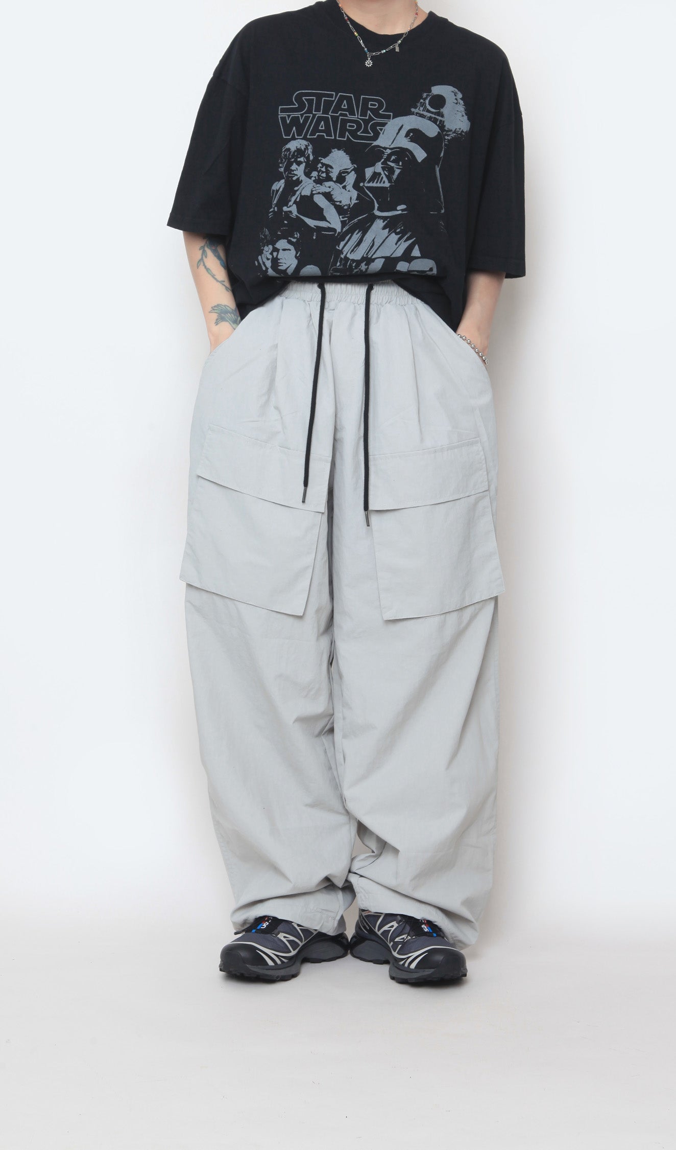 Washa pocket string pants