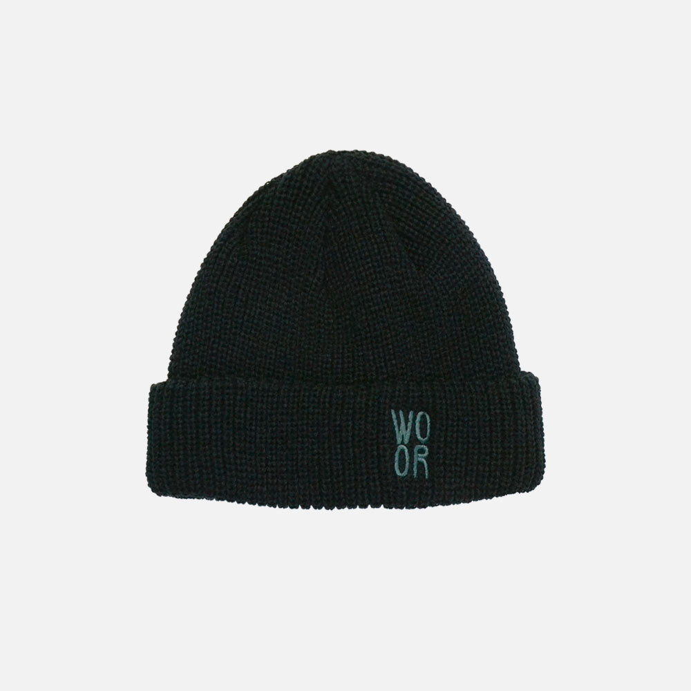 LOGO RUGBY BEANIE (BLACK)