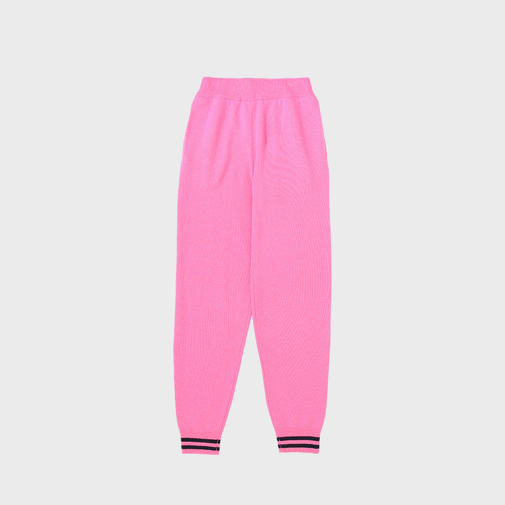 STRIPE INSERT JOGGER PANTS_PINK