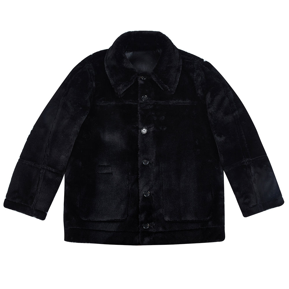 REVERSIBLE OVERFIT MUSTANG - BLACK