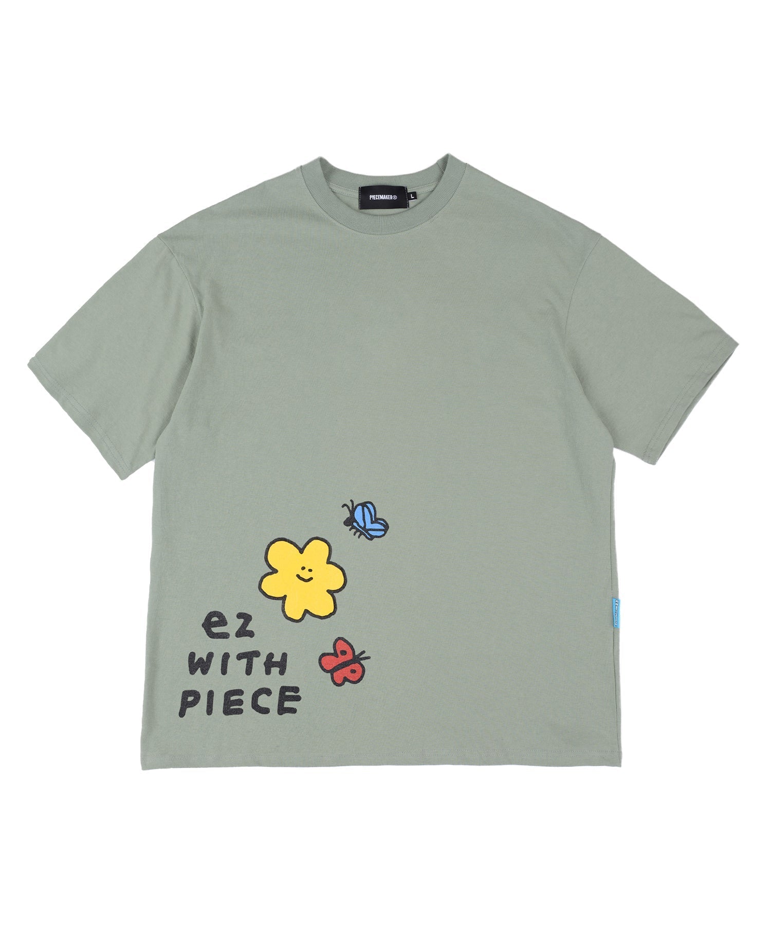 [EZwithPIECE] GARDEN TEE (3COLORS)