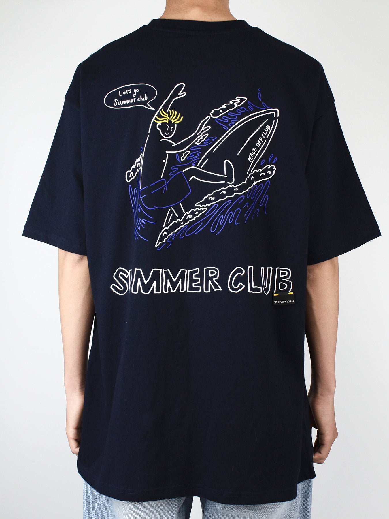 Surfer_Boy Short Sleeve Tee NAVY