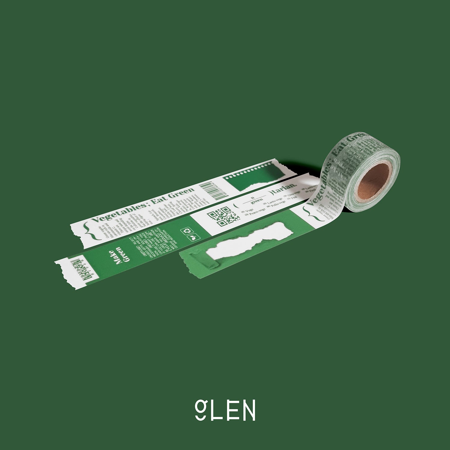 GLEN Color Washi Tape (25mm)
