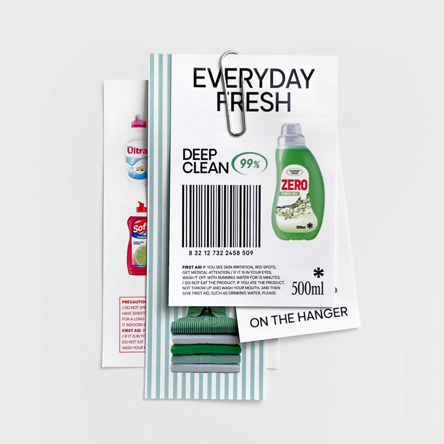 oab laundry pack / scrap sticker set