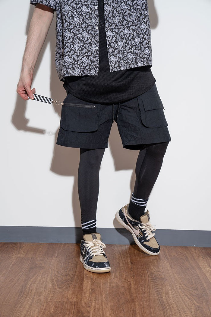 カーゴショーツ / Utility Cargo Shorts BLACK