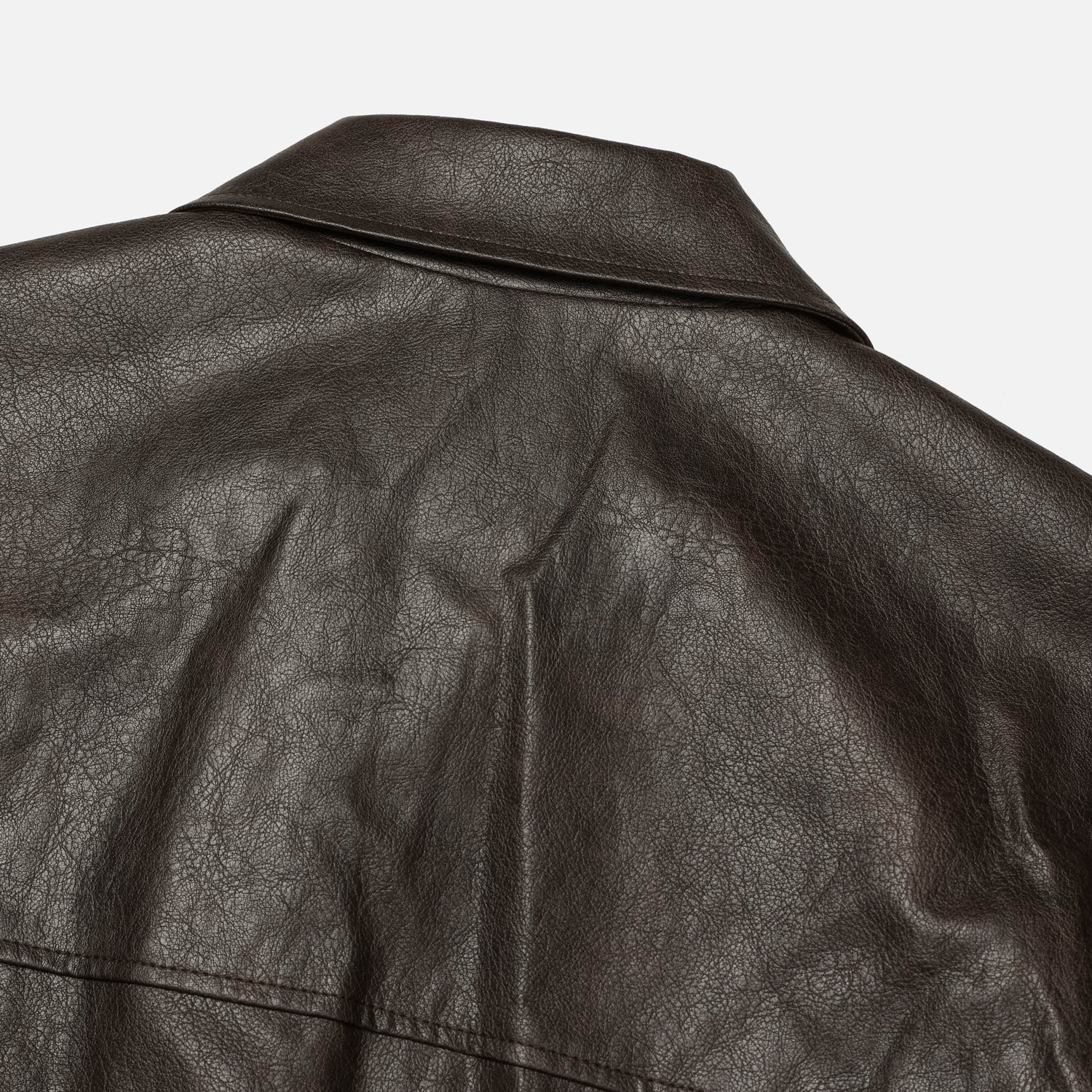 Charles Vegan Leather Jacket (3color)