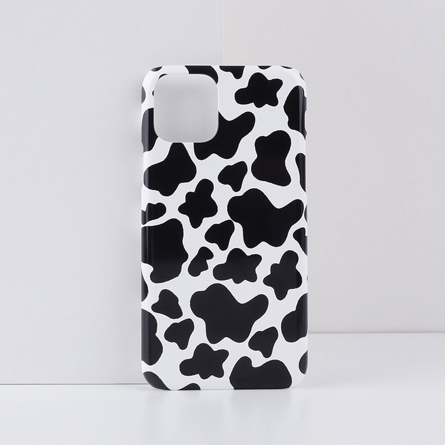 Cow glossy phone case