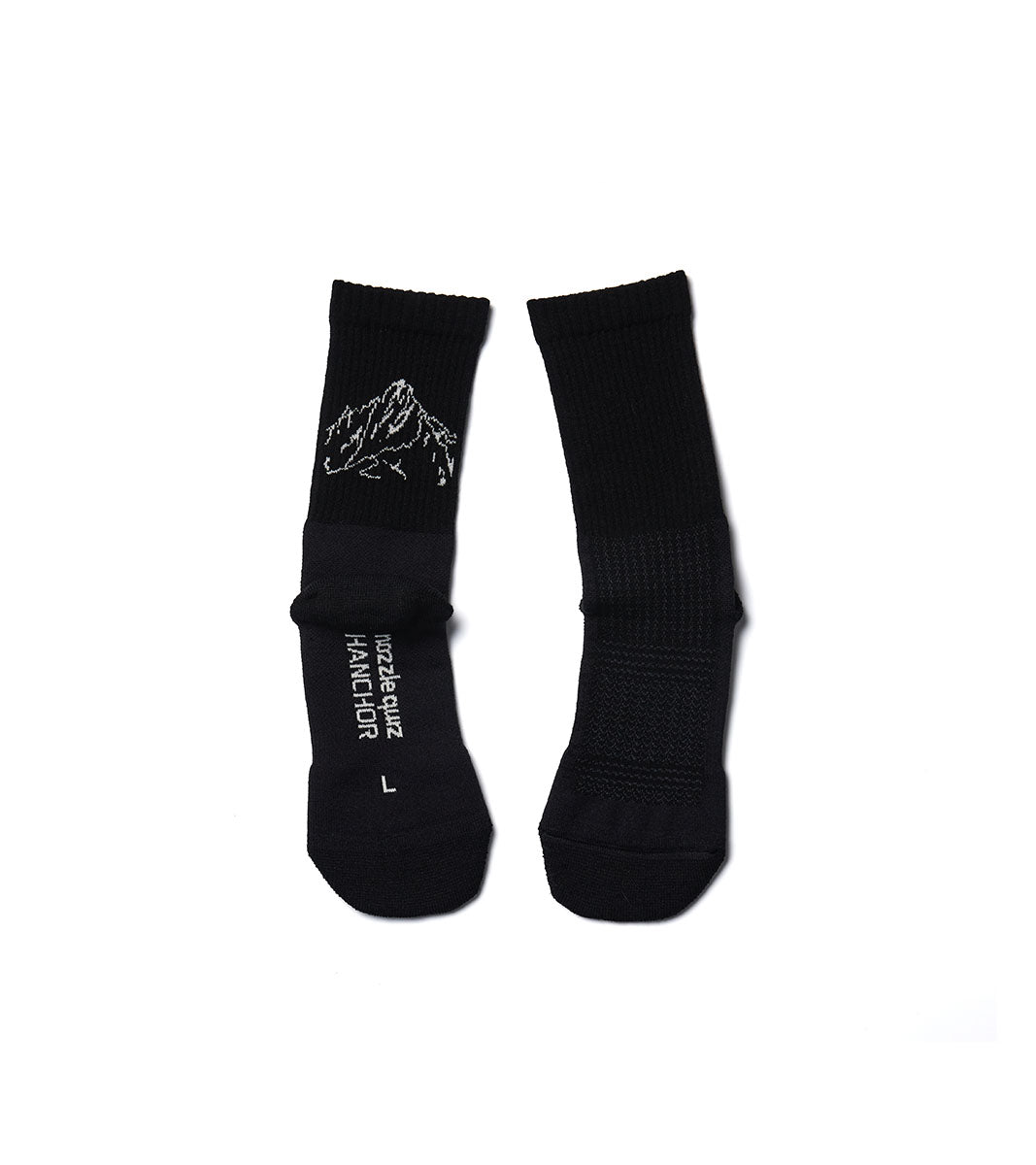 RWS Merino wool Hike trek socks - Sierra Black ( 2pairs in )