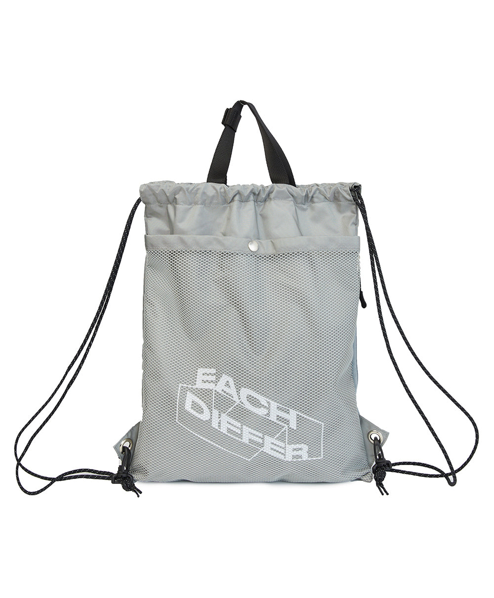 SYMBOL LOGO GYM SACK_GRAY