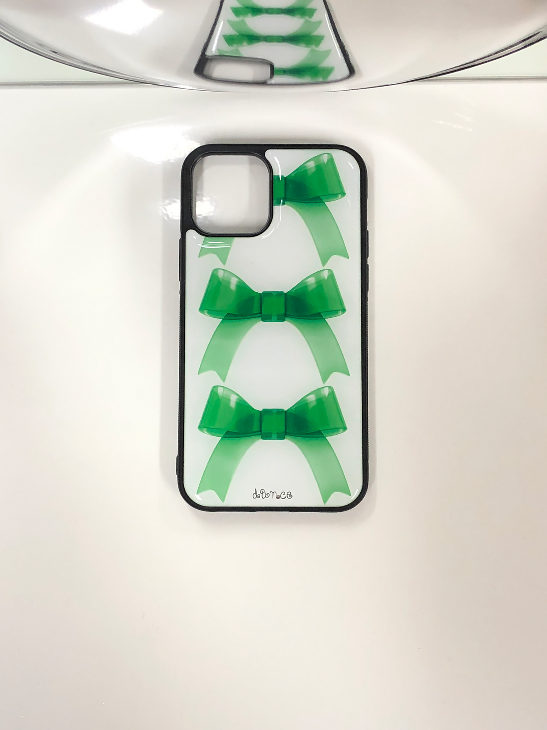 (GREEN) JELLY RIBBON EPOXY CASE