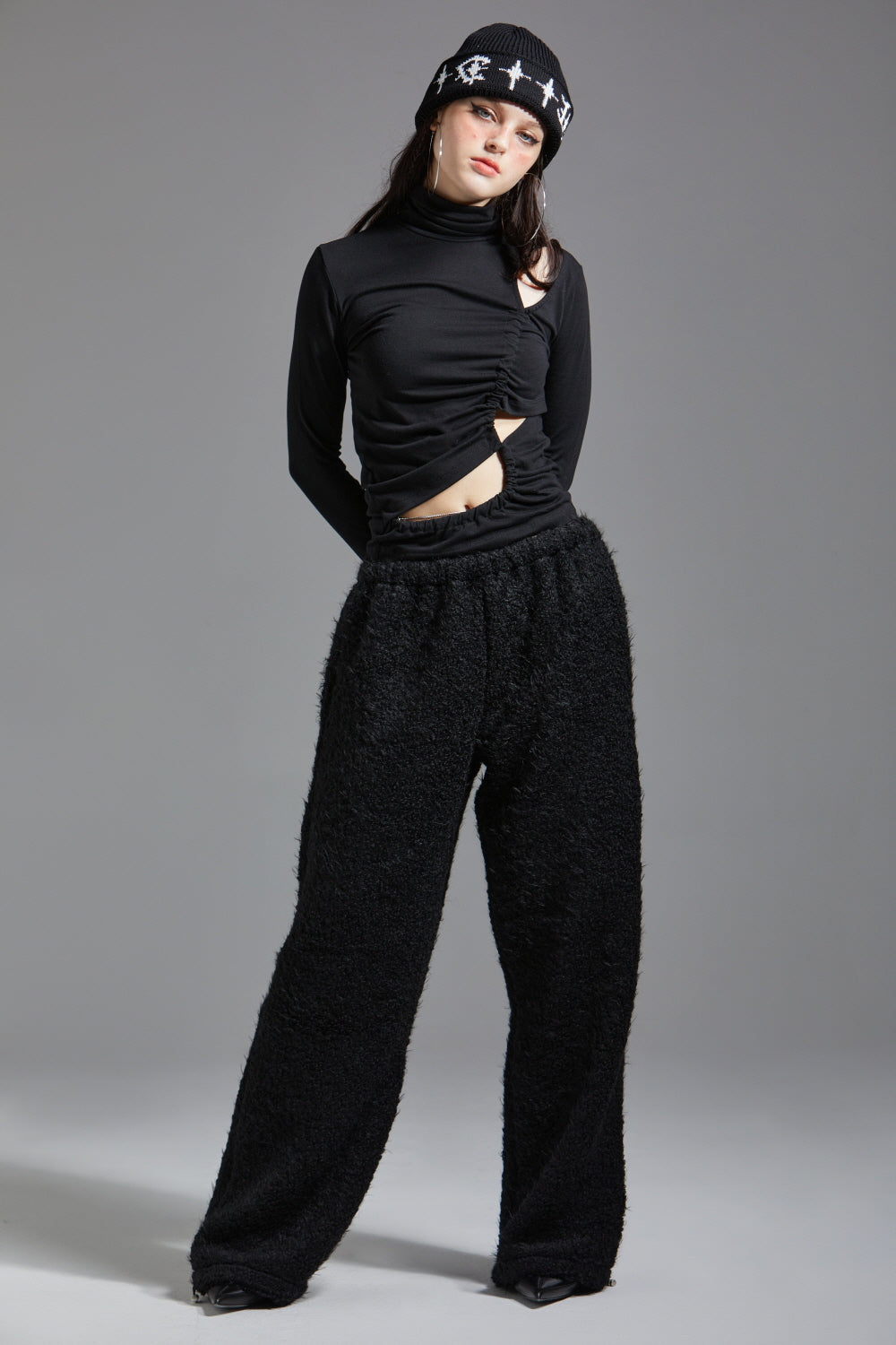 TERRY WOOL PANTS