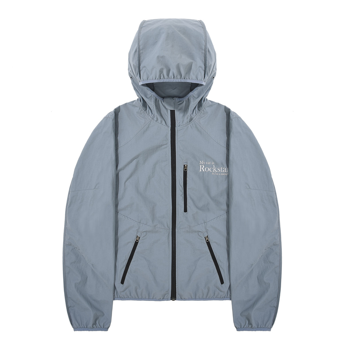 Rockstar Windbreaker (Ice Grey)