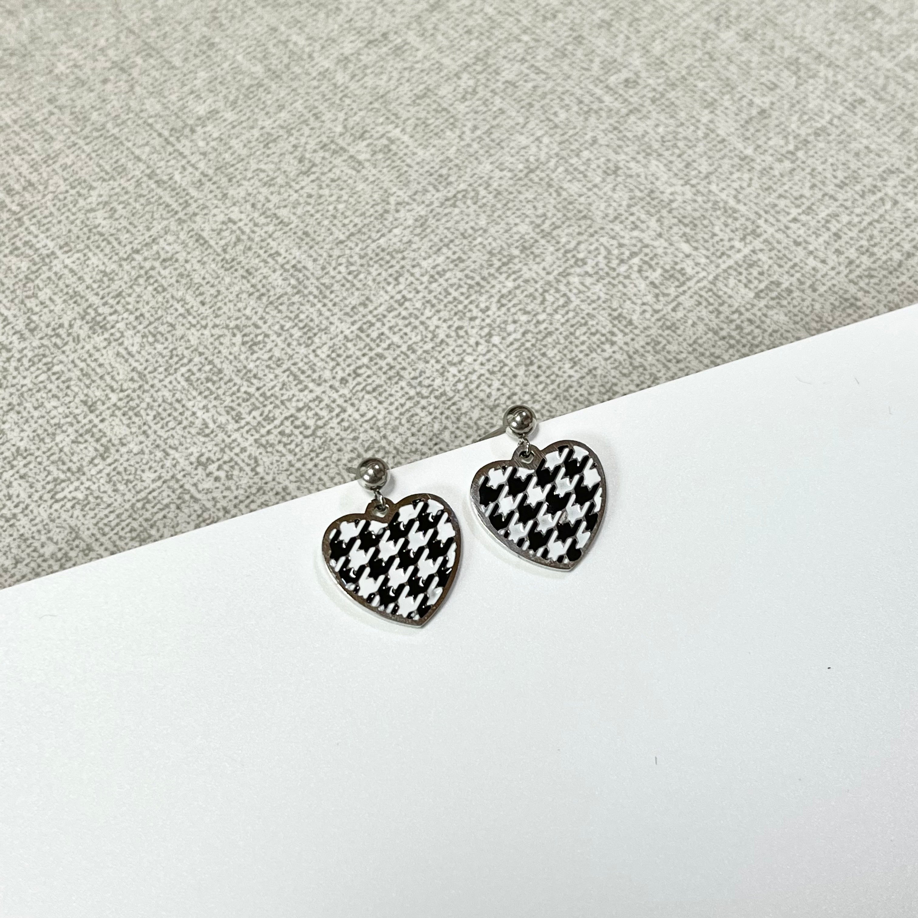 MADE check Earring