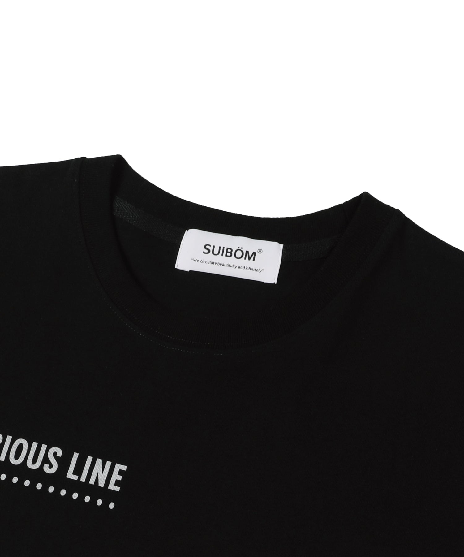 GLORIOUS LINE T-Shirt in Black