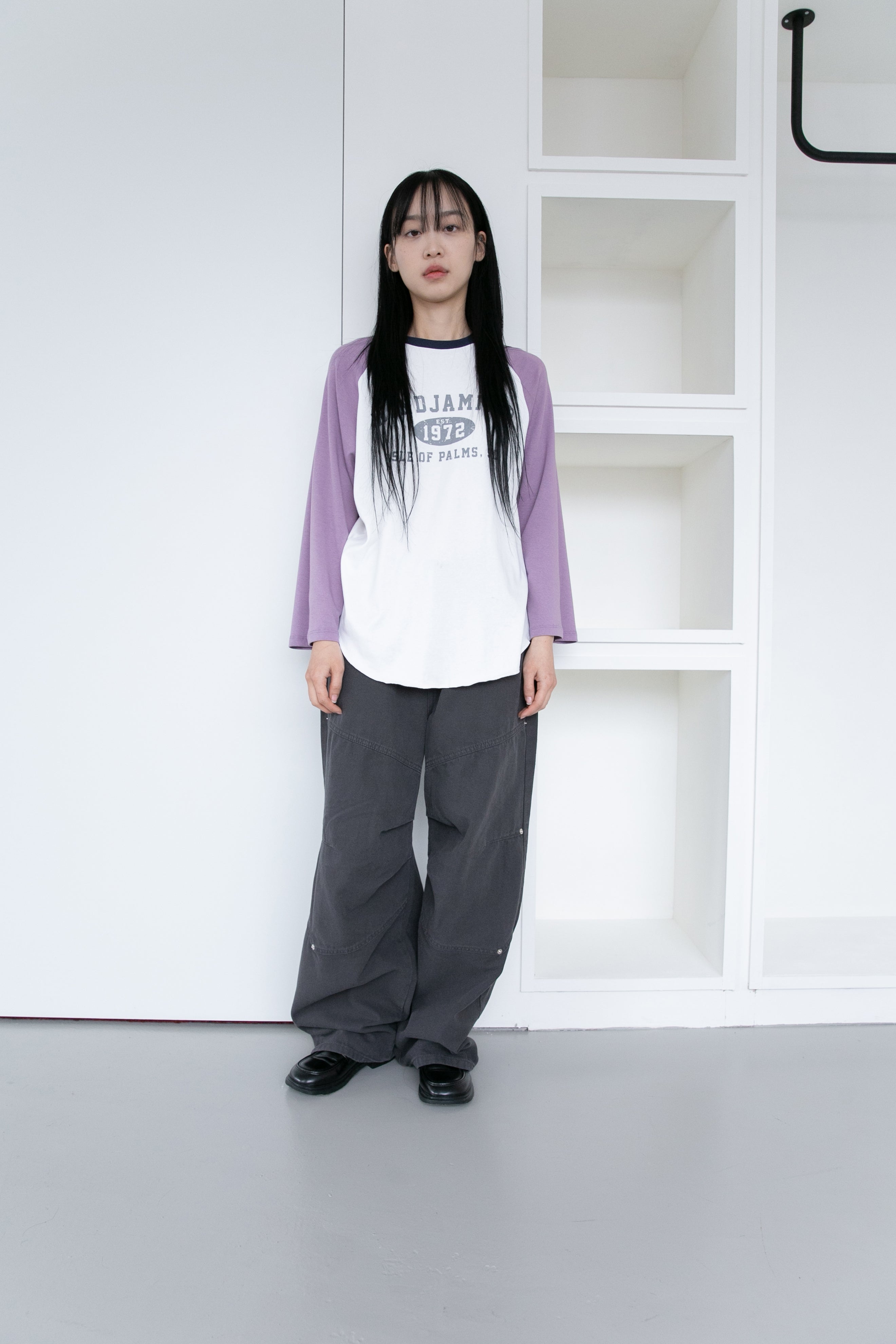 eyelet casual pants(S-L)