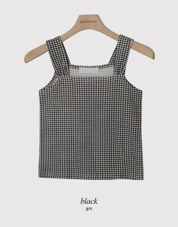 Alps Check Layered Sleeveless (2color)