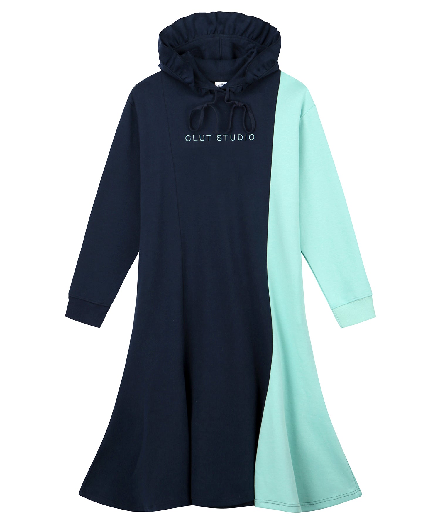 hood ruffle onepiece