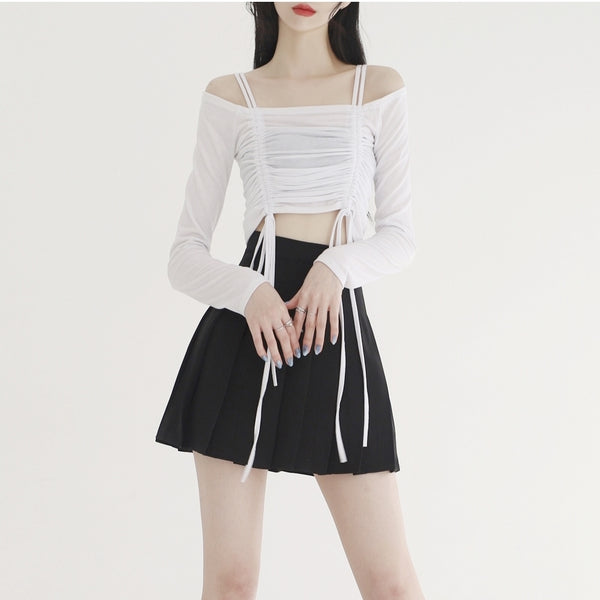 Hahn Basic Pleats Skirt