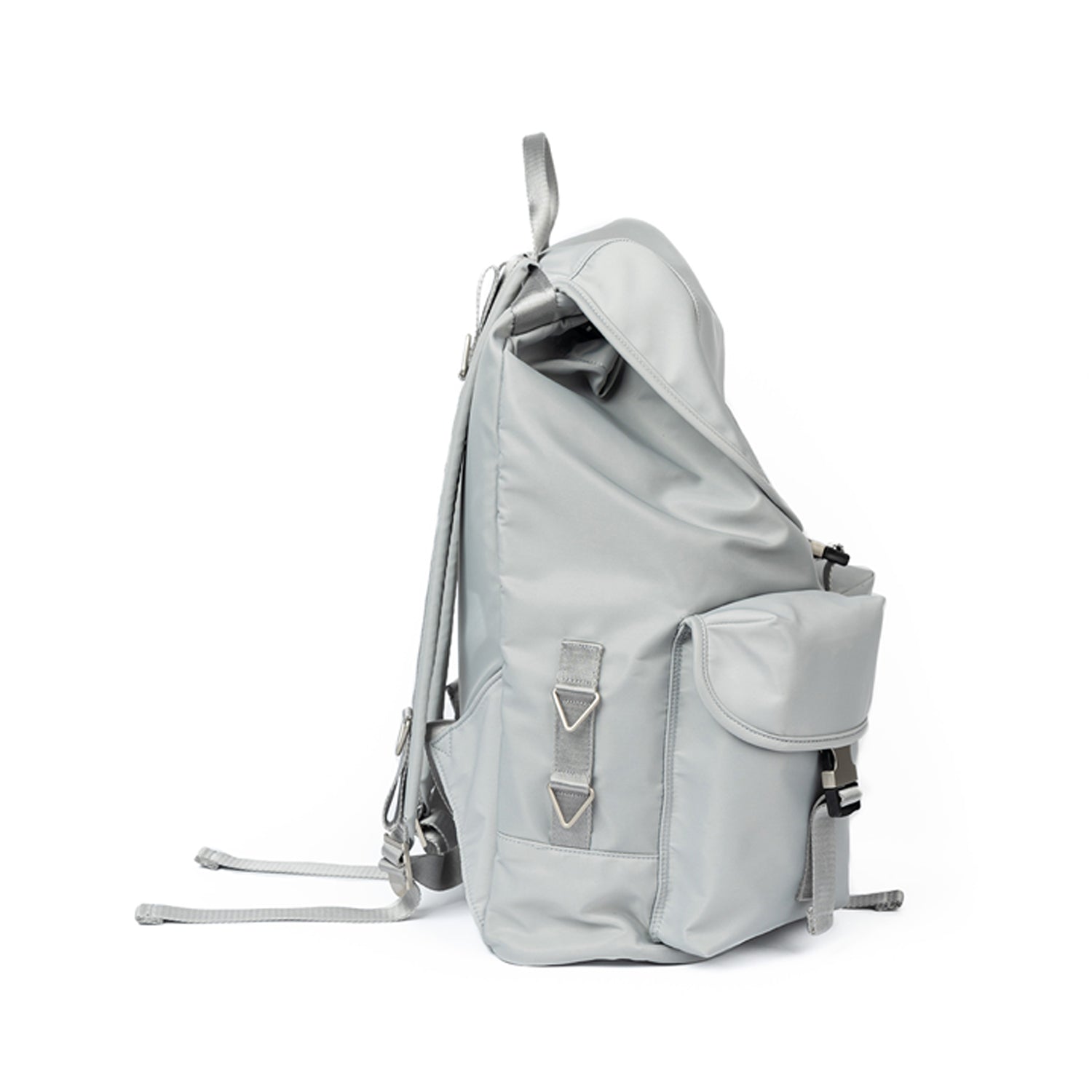 [After Pray Edition] 2-Pocket Nylon Cargo Rucksack (Silver)