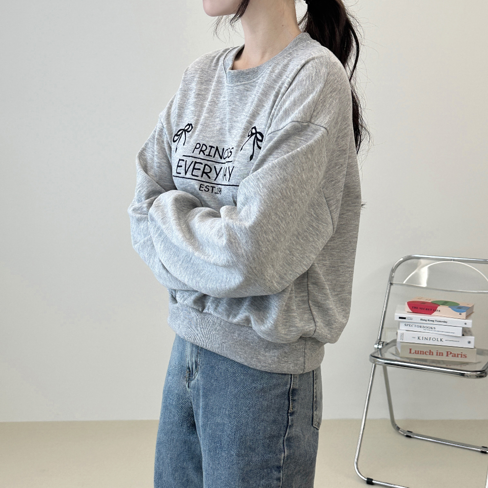 Way embroidered sweatshirt