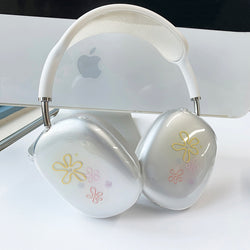 レインボーフラワーAirPods Maxケース